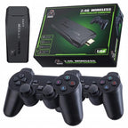 64G 20000+ Retro Games Video Game Console TV Stick 4K HDMI Wireless Controller~