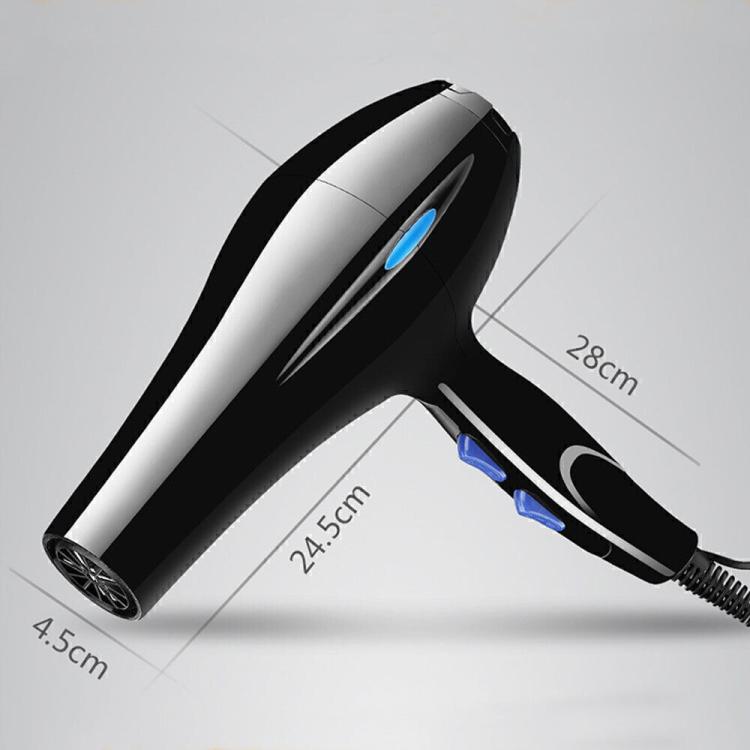Professional Hair dryer Nozzle Low Noise 2200w Ionic Blow Dryerwith Diffuser