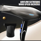 Professional Hair dryer Nozzle Low Noise 2200w Ionic Blow Dryerwith Diffuser