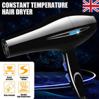 Professional Hair dryer Nozzle Low Noise 2200w Ionic Blow Dryerwith Diffuser