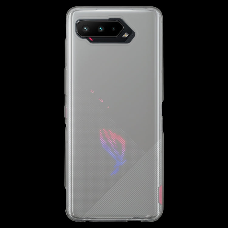 0.75mm Ultra-thin Transparent TPU Soft Protective Case, For Asus ROG Phone 5 — For Asus ROG Phone 5