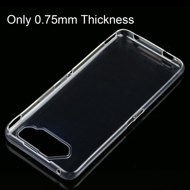 0.75mm Ultra-thin Transparent TPU Soft Protective Case, For Asus ROG Phone 5 — view 5