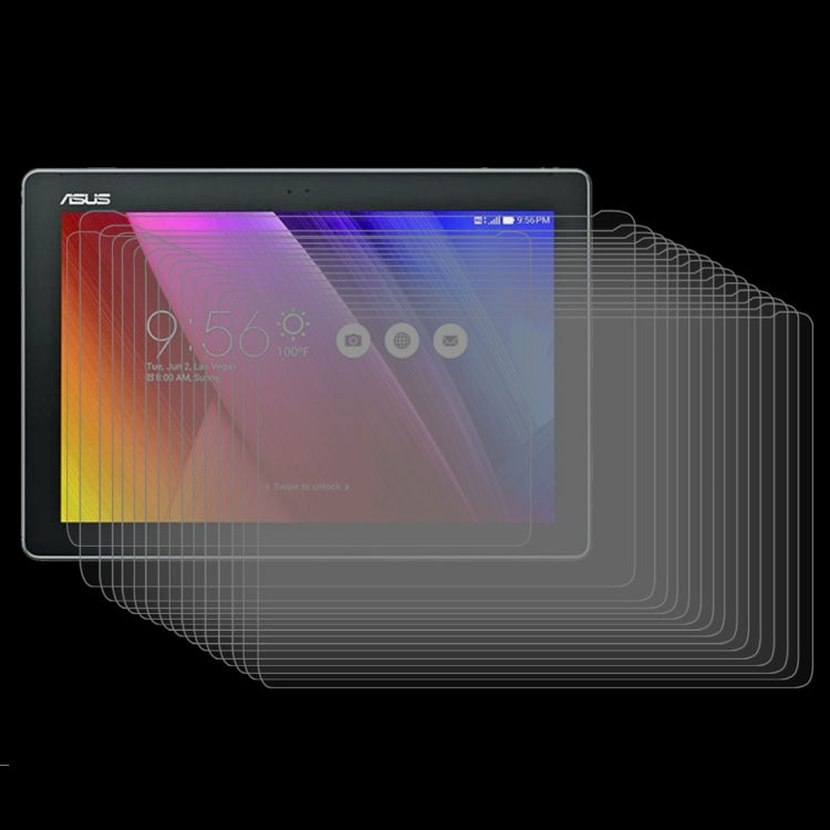 75 PCS for ASUS ZenPad 10 / Z300 0.3mm 9H Hardness Tempered Glass Screen Film