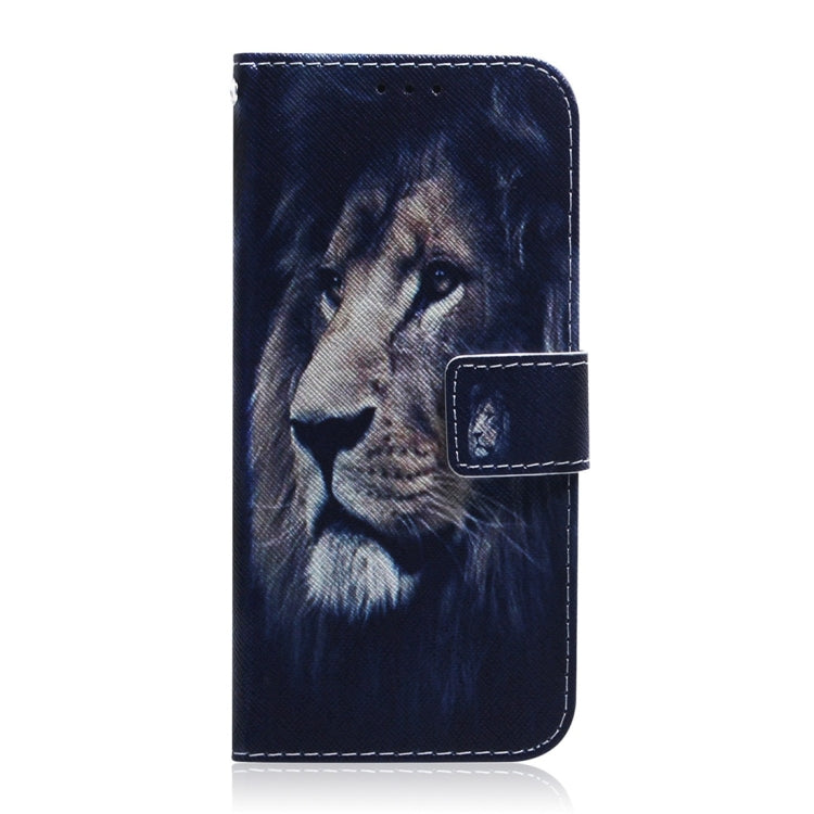 Lion Pattern Coloured Drawing Horizontal Flip Leather Case for Asus Zenfone 5z ZS620KL / Zenfone 5 ZE620KL, with Holder & Card Slots & Wallet
