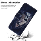 Lion Pattern Coloured Drawing Horizontal Flip Leather Case for Asus Zenfone 5z ZS620KL / Zenfone 5 ZE620KL, with Holder & Card Slots & Wallet