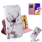 Magnolia Flower Pattern Coloured Drawing Horizontal Flip Leather Case for Asus Zenfone 5z ZS620KL / Zenfone 5 ZE620KL, with Holder & Card Slots & Wallet