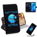 Anger Pattern Coloured Drawing Horizontal Flip Leather Case for Asus Zenfone Max Plus (M1) ZB570TL, with Holder & Card Slots & Wallet