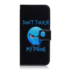 Anger Pattern Coloured Drawing Horizontal Flip Leather Case for Asus Zenfone Max Plus (M1) ZB570TL, with Holder & Card Slots & Wallet