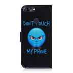 Anger Pattern Coloured Drawing Horizontal Flip Leather Case for Asus Zenfone Max Plus (M1) ZB570TL, with Holder & Card Slots & Wallet
