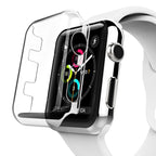 For Apple Watch Series 3 / 2 / 1 42mm Transparent PC Protective Case, For Apple Watch Series 3 / 2 / 1 42mm