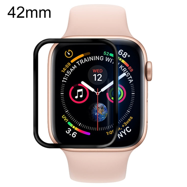 Soft PET Film Full Cover Screen Protector, For Apple Watch Series 3 / 2 / 1 42mm
