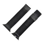 304 Stainless Steel Milanese Watch Band with Connector For Apple Watch Series 10 42mm / 9&8&7 41mm / SE 3&SE 2&6&SE&5&4 40mm / 3&2&1 38mm