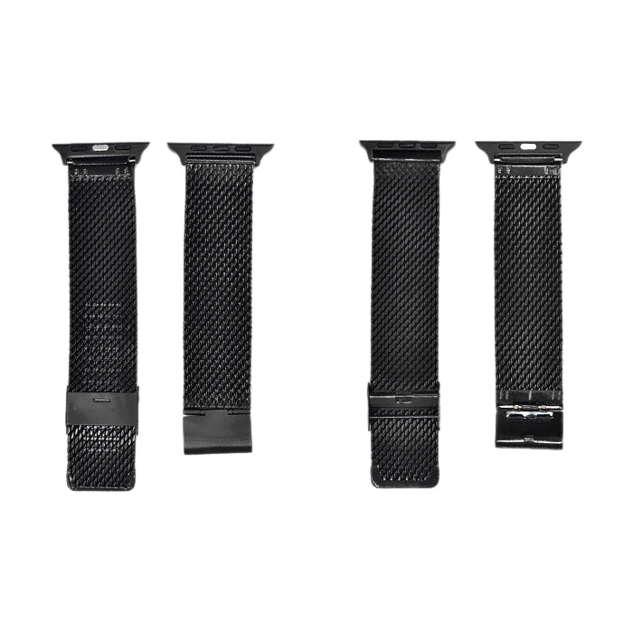 304 Stainless Steel Milanese Watch Band with Connector For Apple Watch Series 10 42mm / 9&8&7 41mm / SE 3&SE 2&6&SE&5&4 40mm / 3&2&1 38mm