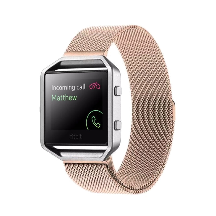For Fitbit Blaze Watch Loop Magnetic Closure Clasp Stainless Steel Watchband — view 11