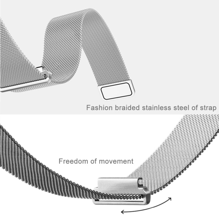 Watch Loop Magnetic Closure Clasp Stainless Steel Watchband for Samsung Gear S2 Classic / S2