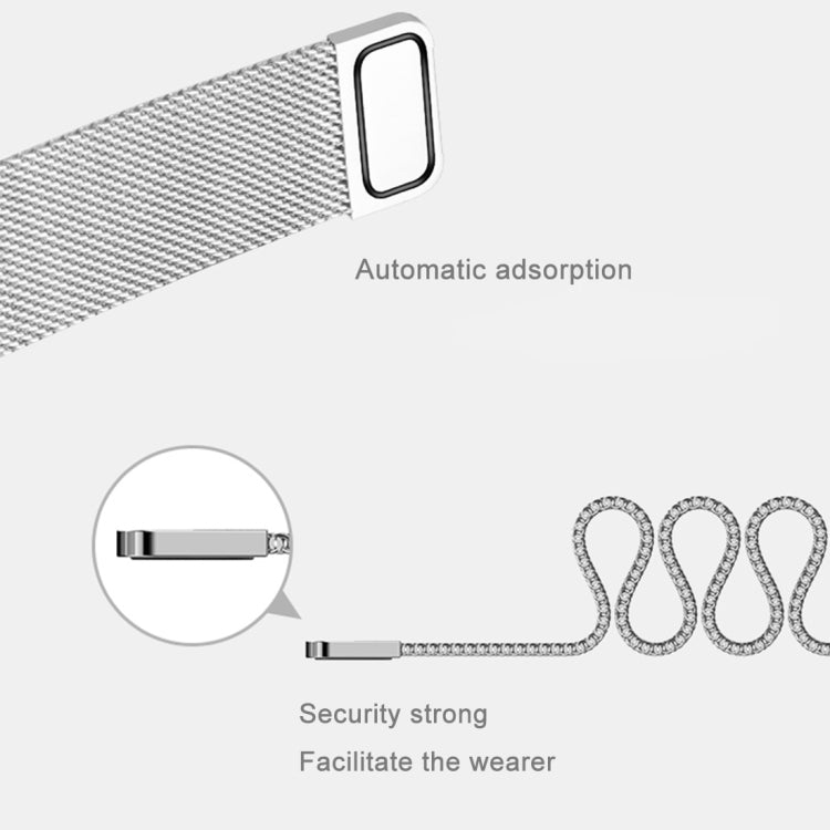 Watch Loop Magnetic Closure Clasp Stainless Steel Watchband for Samsung Gear S2 Classic / S2