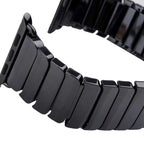For Apple Watch Ultra 49mm&Watch Ultra 2 49mm / Series 10 46mm / 9&8&7 45mm / SE 3&SE 2&6&SE&5&4 44mm / 3&2&1 42mm Delicate Ceramics Wrist Watch Band