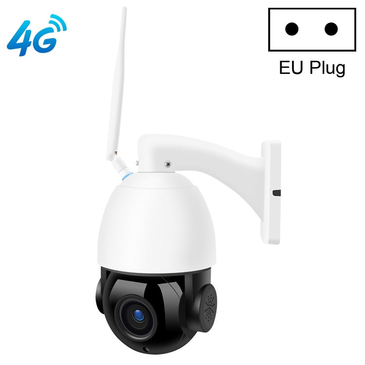 QX5 4G (US Version) 2.0 Million Pixels 1080P HD 20X Zoom Dome Smart Camera, Support Infrared Night Vision / Motion Detection / Voice Intercom / TF Card, US Plug