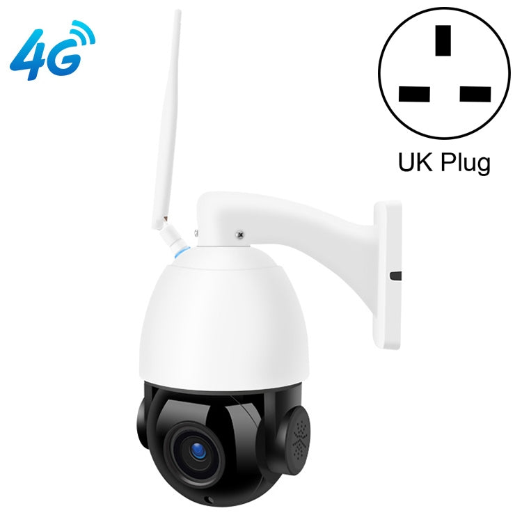 QX5 4G (US Version) 2.0 Million Pixels 1080P HD 20X Zoom Dome Smart Camera, Support Infrared Night Vision / Motion Detection / Voice Intercom / TF Card, US Plug