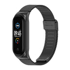 Mijobs Milan CS Screwless Buckle Metal Watch Band Case for Xiaomi Mi Band 5 & 6, Host not Included