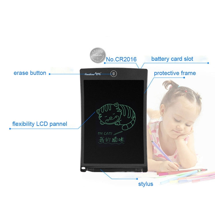 Howshow 8.5 inch LCD Pressure Sensing E-Note Paperless Writing Tablet / Writing Board