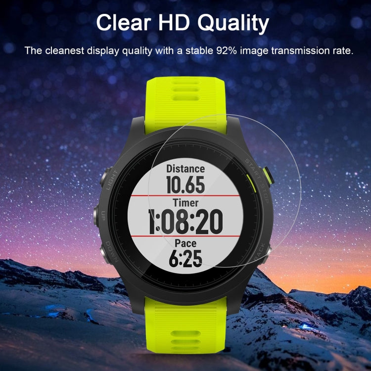 ENKAY Hat-Prince for Garmin Forerunner 935 Smart Watch 0.2mm 9H Surface Hardness 2.15D Explosion-proof Tempered Glass Full Screen Film