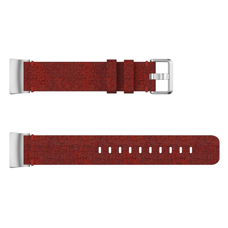 Woven Vanvas Nylon Watch Band for Fitbit Charge 3