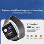 DTNO.1 G12 1.3 inches OLED Color Screen Smart Bracelet IP67 Waterproof, Steel Watchband, Support Call Reminder /Heart Rate Monitoring /Sedentary Reminder /Multi-sport Mode
