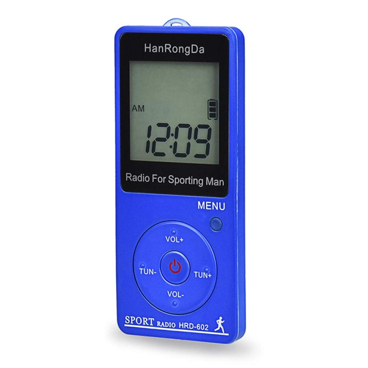 HRD-602 Digital Display FM AM Mini Sports Radio with Step Counting Function — view 10