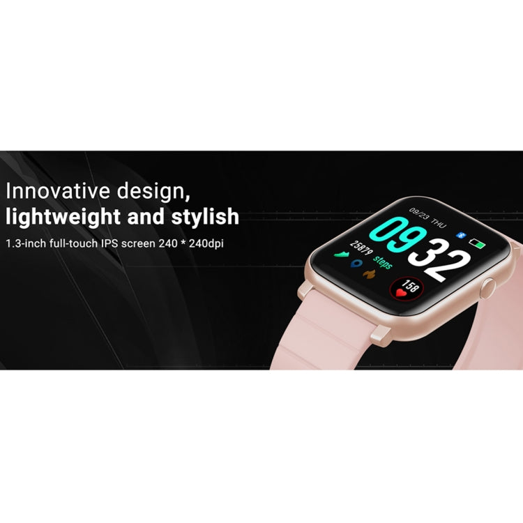 SMA-F1 1.3 inch TFT Full Touch Screen IP68 Waterproof Smart Sports Watch, Support Dynamic Heart Rate & Blood Pressure & Sleep Detection / Bluetooth / Alarm Clock / Photo Control