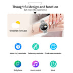 KC06 Women Menstrual Period Smart Watch Bracelet, Blood Pressure / Heart Rate Monitoring, Steel Strap