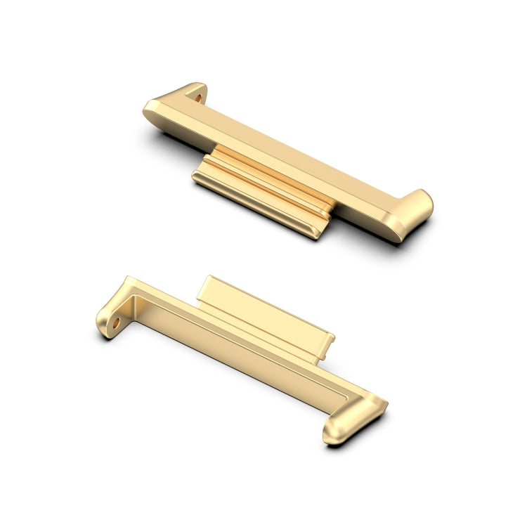 For Huawei Watch Fit 2 2 in 1 Metal Watch Band Connectors — Gold