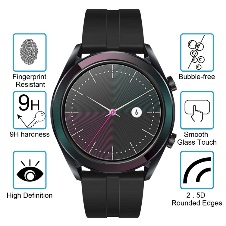 0.26mm 2.5D 9H Tempered Glass Film Screen Protector, For Huawei Watch GT Elegant