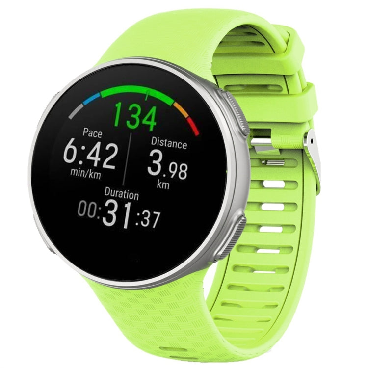 For Polar Vantage V Silicone Smart Watch Watch Band — Red