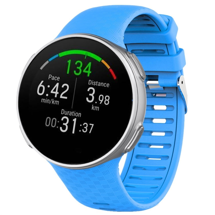 For Polar Vantage V Silicone Smart Watch Watch Band — White