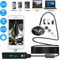 YPC110 8mm 2.0MP HD Camera WiFi Endoscope Snake Tube Inspection Camera with 8 LED, Waterproof IP68, Lens Diameter: 8mm, Length: 2m, Hard Line