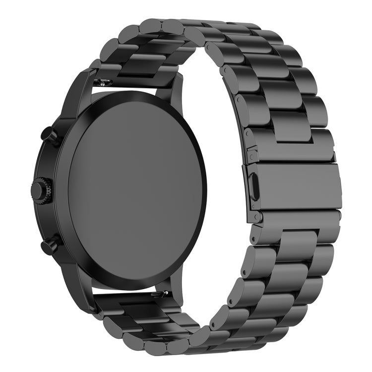 22mm Steel Wrist Strap Watch Band for Fossil Hybrid Smartwatch HR, Male Gen 4 Explorist HR / Male Sport