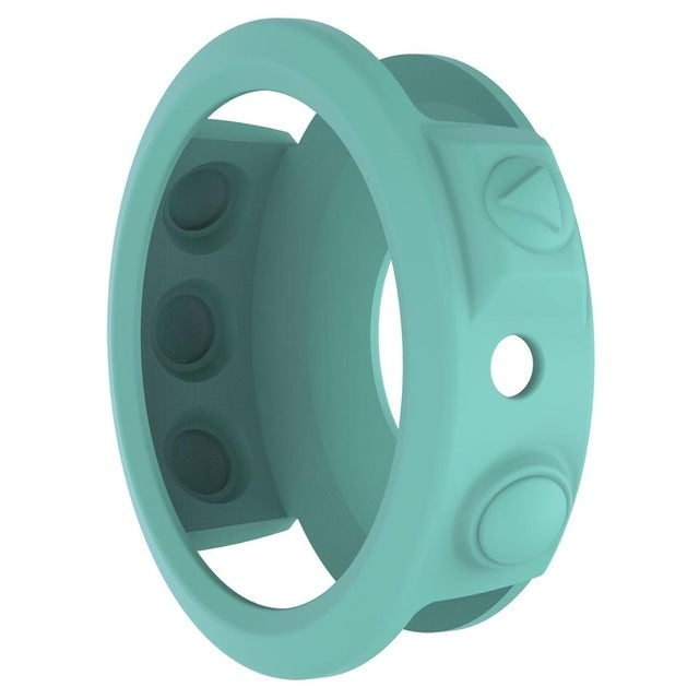 Solid Color Silicone Watch Protective Case for Garmin Fenix 5 — Navy Blue