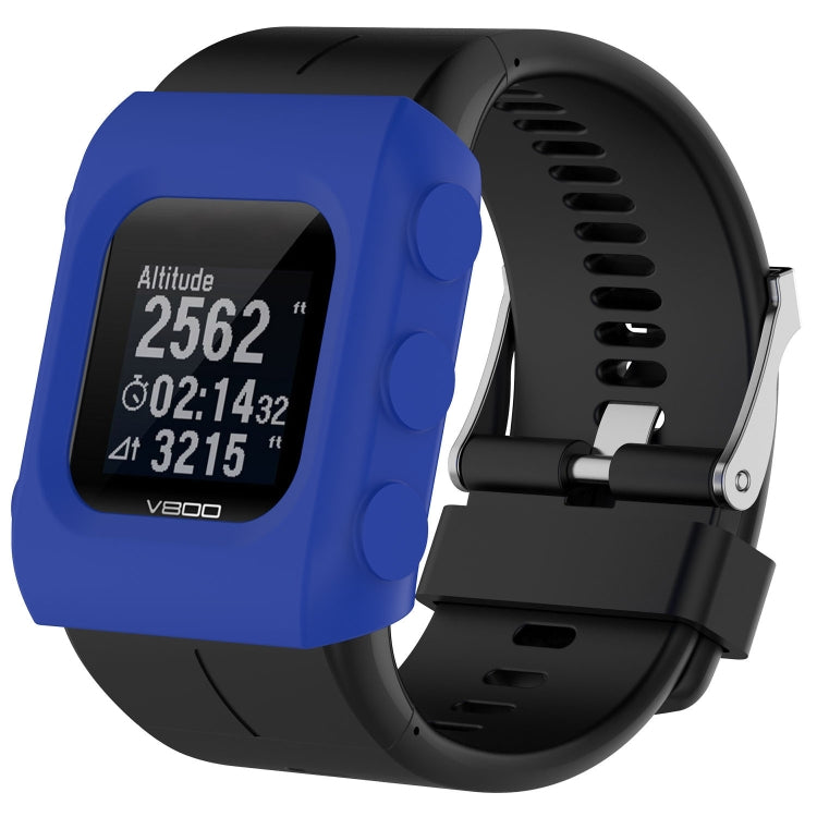 Solid Color Silicone Watch Protective Case for POLAR V800 — Mint Green