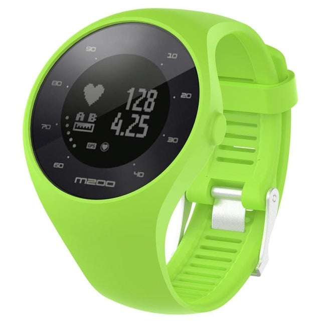 Silicone Sport Watch Band for POLAR M200 — Mint Green