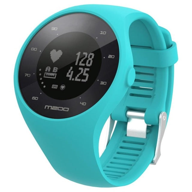 Silicone Sport Watch Band for POLAR M200 — Purple