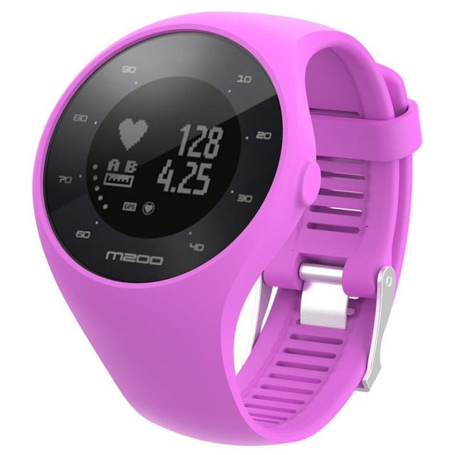 Silicone Sport Watch Band for POLAR M200 — Red
