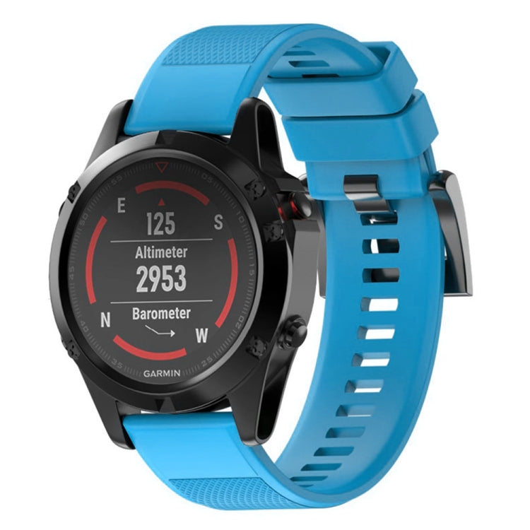 Quick Removable Silicone Watch Band for Fenix 5X 26mm