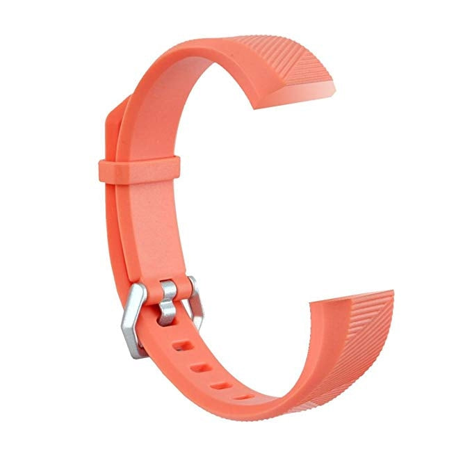 Children Silicone Twilled Watch Band for FITBIT ACE — Blue