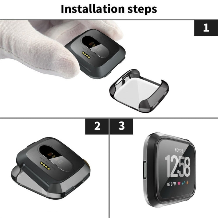 Smart Watch Soft TPU Protective Case for Fitbit Versa