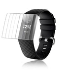 5 PCS for Fitbit Charge 3 / 4 TPU Soft Explosion-proof Screen Film