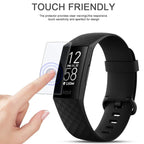 5 PCS for Fitbit Charge 3 / 4 TPU Soft Explosion-proof Screen Film