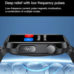 TK11P 1.83 inch IPS Screen IP68 Waterproof Steel Band Smart Watch, Support Stress Monitoring / ECG