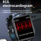 TK11P 1.83 inch IPS Screen IP68 Waterproof Steel Band Smart Watch, Support Stress Monitoring / ECG