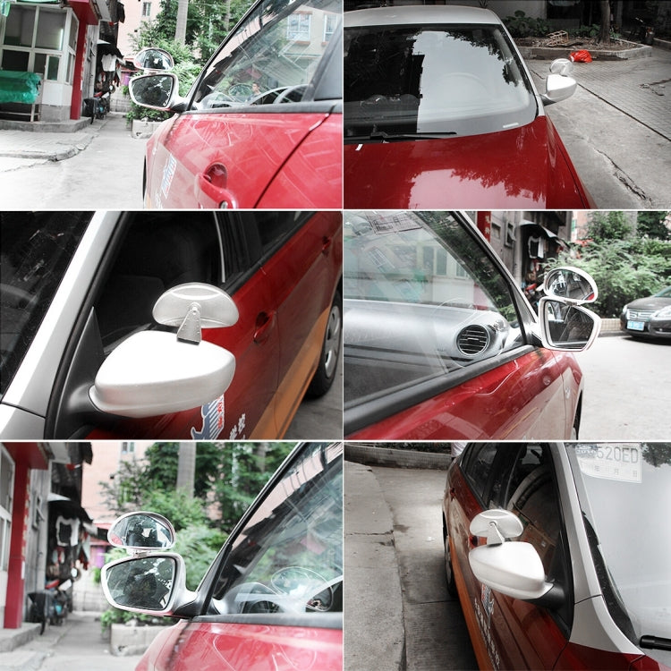 Universal Adjustable Wide Angle Auxiliary Mirror, Rear View Blind Spot Mirror, SY-080